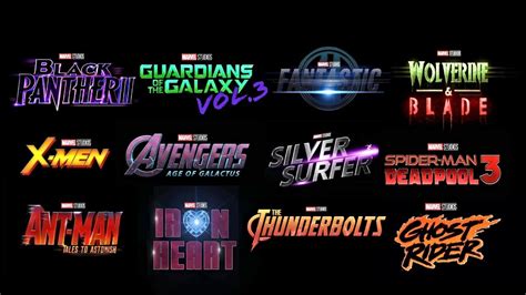 The fantastic four might be coming to the marvel cinematic universe a lot sooner than initially thought. OFFICIAL MARVEL PHASE 5 SLATE ANNOUNCEMENT - Avengers 5, X ...