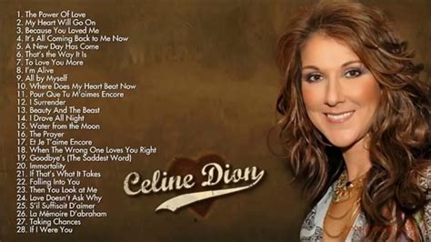 Celine Dion Greatest Hits Full Album New 2017 Celine Dion Songs