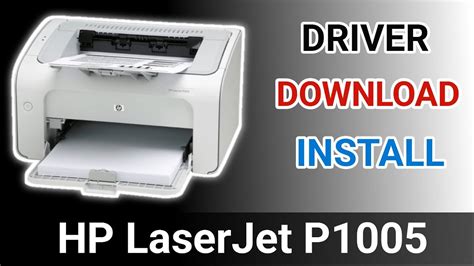 Hp Laserjet P1005 Printer Driver Download And Install Easily Youtube