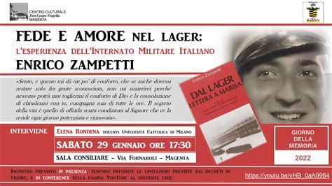 Giorno Della Memoria Il Don Cesare Tragella Presenta Lesperienza Dellinternato Militare