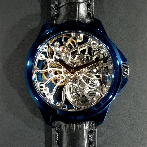 Gears38 Blue Shams スイスの高級時計 Artya