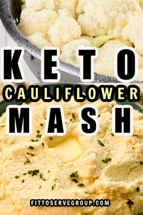 Keto Creamy Cauliflower Mash · Fittoserve Group
