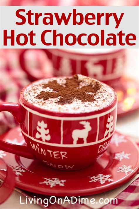 hot chocolate or strawberry hot chocolate mix recipe laptrinhx news