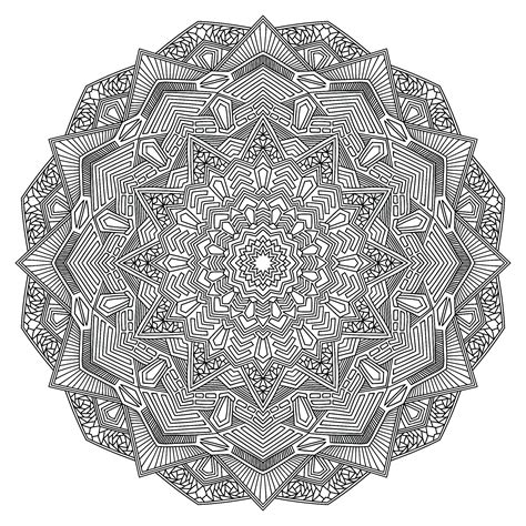 Exclusive abstract & Geometric Mandala - Mandalas with Geometric