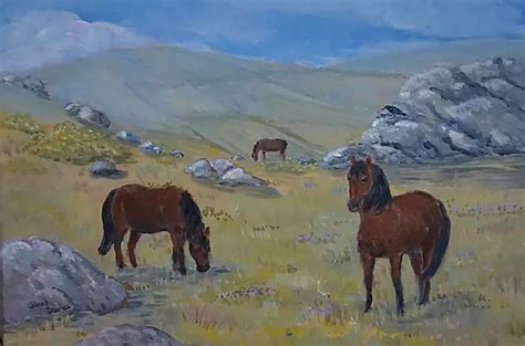 LANDSCAPES/ANIMALS | Artjanetdavies | Art, Painting, Animal art