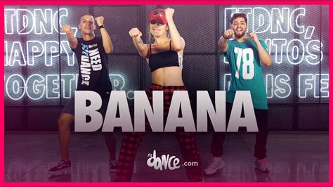 Banana Conkarah Ft Shaggy DJ FLe Minisiren Remix FitDance Coreografia Dance Video