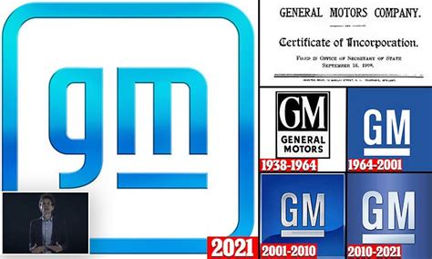New Campaign And Logo For Gm In A Bid To Electrify Image Daily Mail