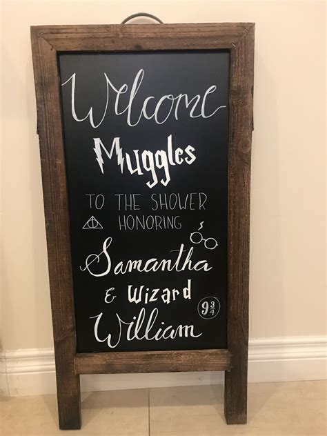 Here are some of them: Harry Potter themed baby shower! #harrypotterbabyshower # ...