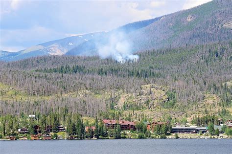 Turn on us 34, which becomes trail ridge road. Wildfire near Grand Lake is 100 percent contained ...
