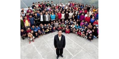 Ziona chana developed a rota system to decide which of his wives would share his bed on any given night. Here's looking at the world's largest families on the ...