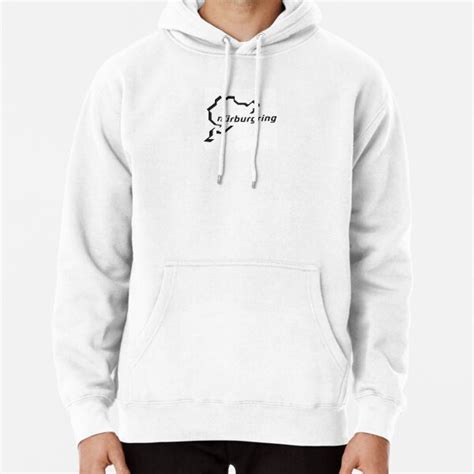 Nurburgring Logo Pullover Hoodie For Sale By Dawa Bu Redbubble