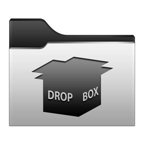 Dropbox Icon Alumin Folder Icons