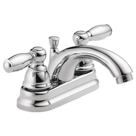 Two handle bathroom faucets lavatory faucets to enhance any home décor. P299675LF - Two Handle Bathroom Faucet