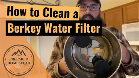 According to the manufacturer, you don't need to clean the berkey filters unless the water begins to come out less than clear. How to clean Berkey Water Filters - YouTube