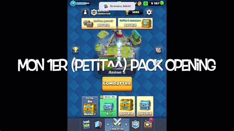 Hope you guys enjoy the video today! Clash Royale mon 1er (petit ^^ ) Pack Opening !!! - YouTube