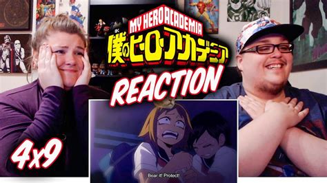 My Hero Academia 4x9 Reaction Red Riot Youtube