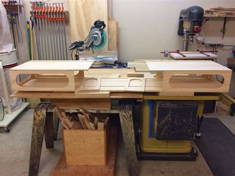 Recently i've made a couple projects that left me scratching my head as to why did i do it this way? the ultimate work bench. The Paulk Miter Stand by Joe #workbench #miterstand #Paulk #woodworking #carpentry #diy ...