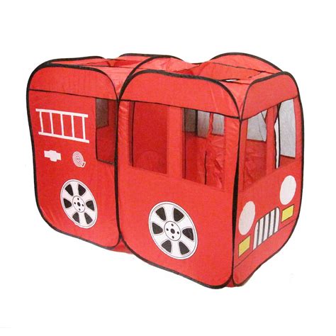 Do you suppose fire truck bunk bed tent seems nice? Playhut Fire Engine Play Tent & Fire Engine Truck Pop-up ...