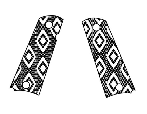 Snake Skin 1911 Grips Stippling Engraving Svg Ai Etsy