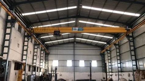 Single Electric Overhead Traveling Crane For Material Handling