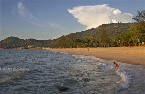 Harga tiket masuk pantai pasir panjang. Pantai Pasir Panjang, Palm Beach, dan Tanjung Bajau ...