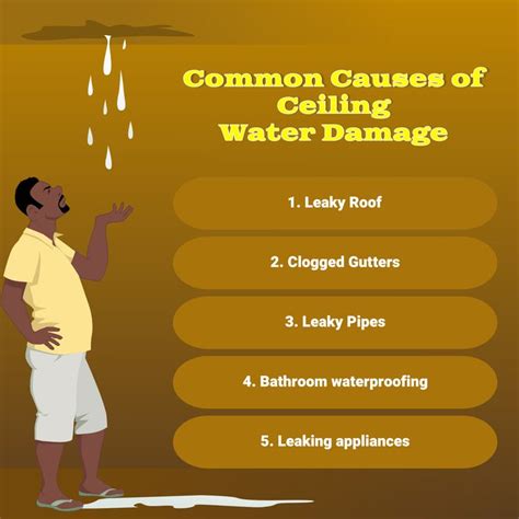 Find the perfect ceiling water damage stock photos and editorial news pictures from getty images. Common Causes of Ceiling Water Damage #CeilingWaterDamage ...