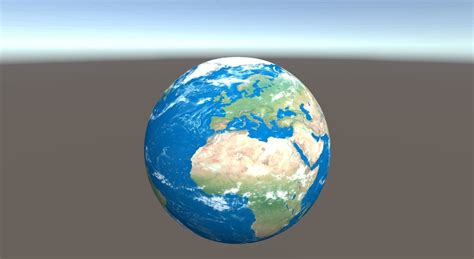 3d Model Planet Earth For Unity Vr Ar Low Poly Cgtrader
