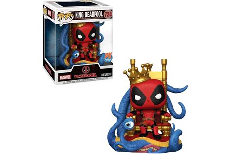 Funko Pop Marvel Deadpool King Deadpool Deluxe Px Previews Exclusive