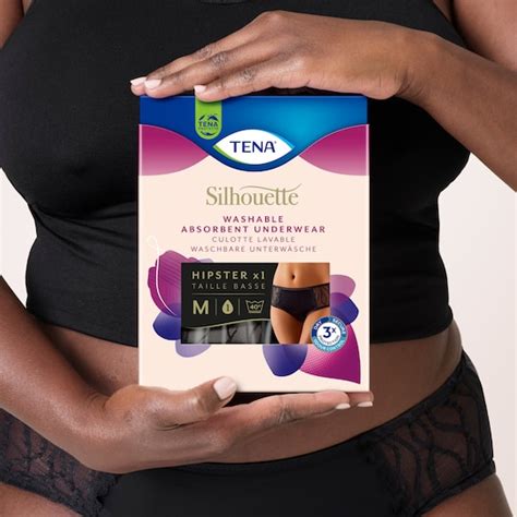 Tena Silhouette Washable Absorbent Underwear For Light Incontinence