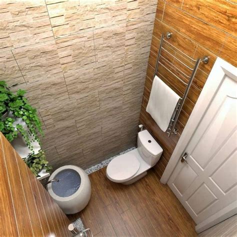 Jangan lewatkan model desain terbaik yang indah berikut. Sederhana Namun Bertema | Desain kamar mandi kecil, Kamar ...