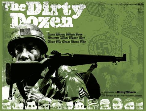 Due to a lack of preparation, training, and resources, chaos. Film Review: The Dirty Dozen (1967) | HNN