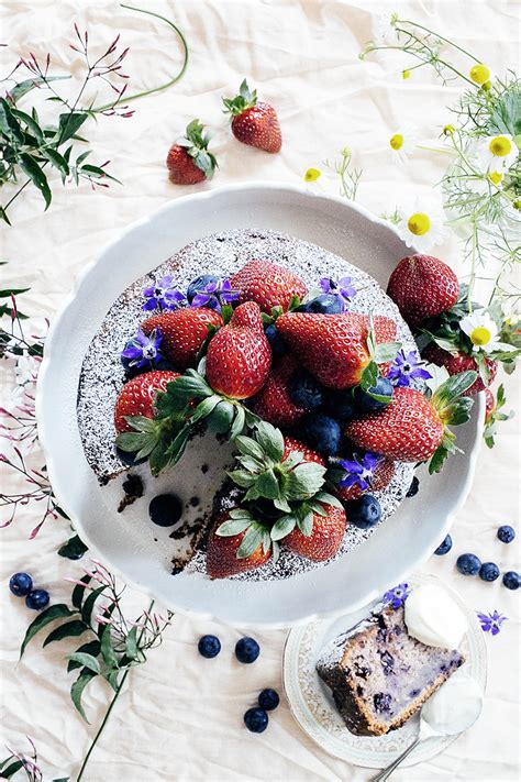 Oh sweet darlin' now tell me what did i do to deserve you? Wildberry Frenzy Cake with Strawberries, Blueberries and ...