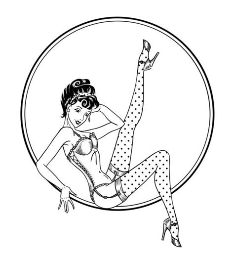 1950s pin up girls illustrations royalty free vector graphics and clip art istock