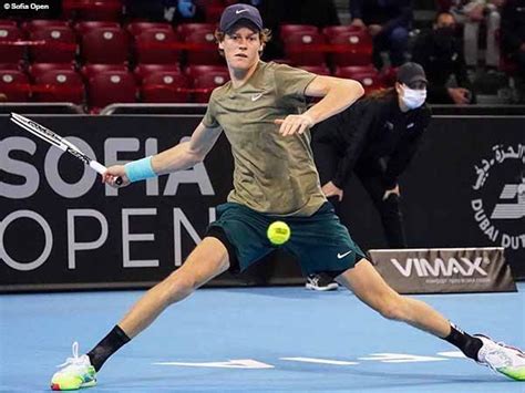 Jannik sinner faces vasek pospisil in the final of the 2020 sofia open on saturday. Jannik Sinner Lumpuhkan Adrian Mannarino Di Sofia Open ...