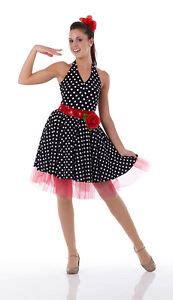 Pin Up Girl Dance Costume Halloween Ballet Dress S Jazz Taptango