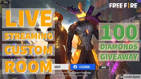 Generate unlimited garena free fire diamonds, gold. 100 DIAMONDS CUSTOM ROOM GIVEAWAY | FREE FIRE LIVE STREAM ...