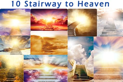 10 Stairway To Heaven Sky Overlays Road To Heaven Stairs Clouds