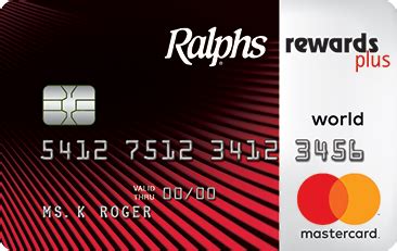 With the ralphs rewards world mastercard� you'll get unlimited rewards at ralphs and all kroger family of companies. Ralphs Rewards World Mastercard® - Credit Card Insider