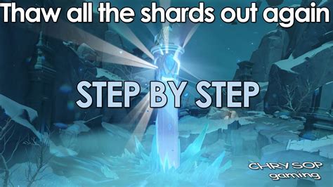 Thaw All The Shards Out Again Step By Step Genshin Impact Youtube