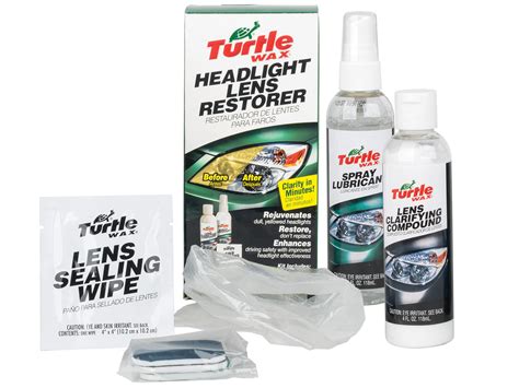 Turtle Wax Headlight Restore Kit Auto New Business Odorizante Auto