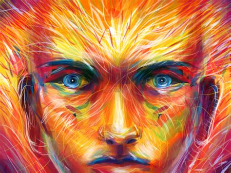 Visionary Portrait Speed Painting Louis Dyer Visionary Digital Artist