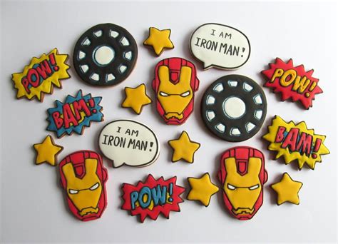 Our team of professionals will analyze your requirements and. Iron Man set | Cookie Connection | Iron man party, Iron ...