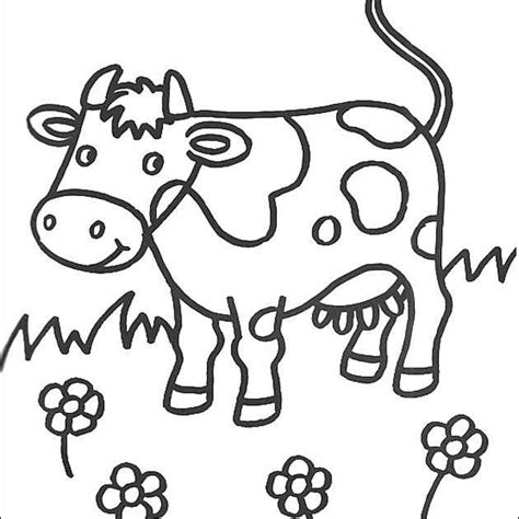 Kleurplaat Boerderijdieren koeien.gif (720×896) Boerderijdieren