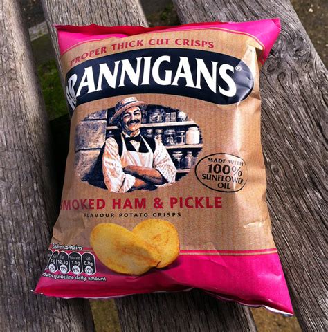 Brannigans crisps are being sold for £3 a pack on ebay after kp announced it was axing brand. who remembers tudor gammon flavour crisps? - The Shed ...