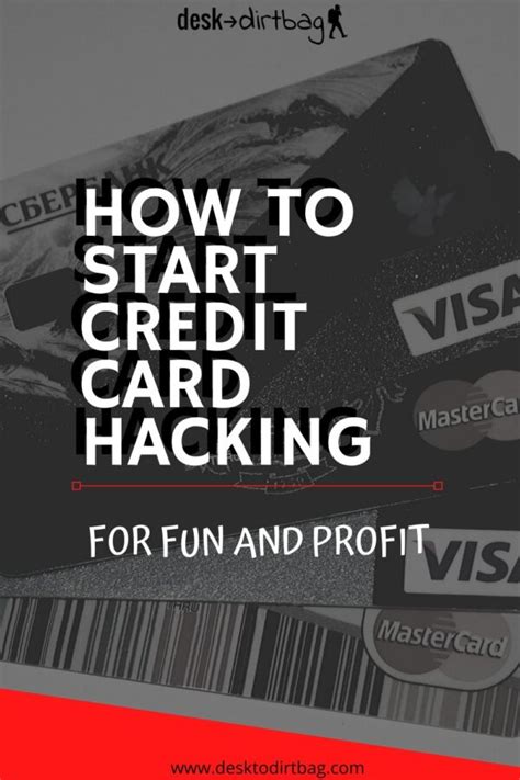 How To Start Credit Card Hacking For Fun And Profit The Legal Way