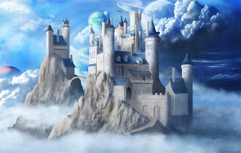 Castle In The Clouds By Winterkeep On Deviantart