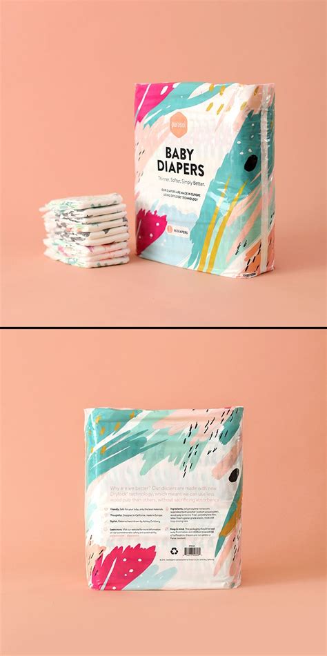 Download Parasol Co Diaper + Wipes Packaging Design by James ...