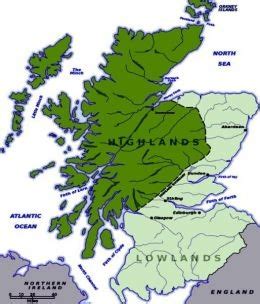 Map Of Scottish Highlands