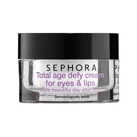 Sephora Collection S Total Age Defy Cream For Eyes Lip Acts On The Most Delicate Areas Of The