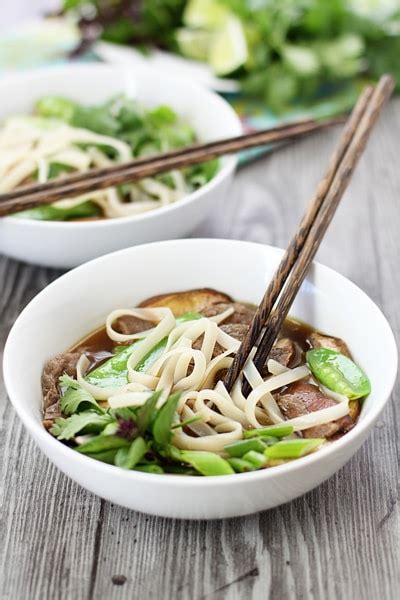 Chef david tanis insists on making broth for this vietnamese chicken soup recipe from scratch and warns against overcooking the noodles. Vietnamese Noodle Soup with Beef from Cook's Illustrated ...